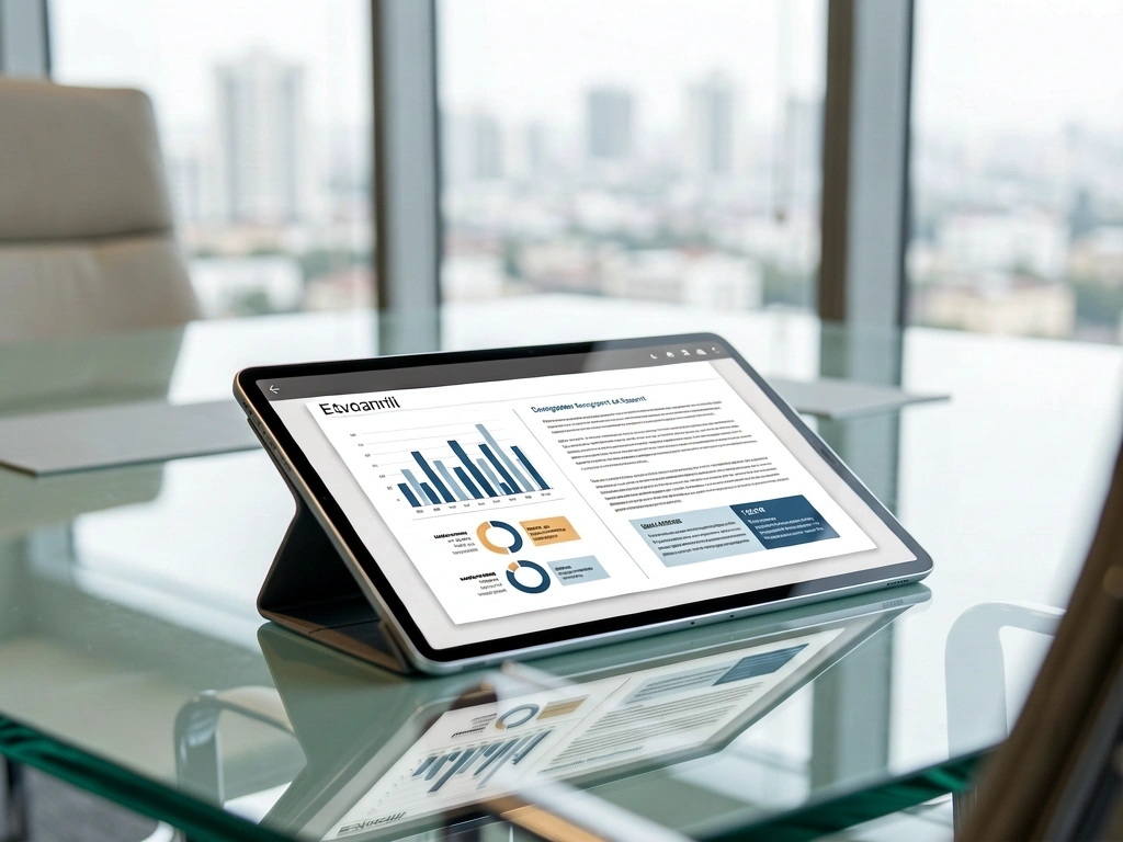 Market intelligence reporting interface